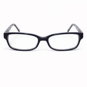 Kate Spade New York Women’s Eyeglasses Frames Black Blue Stripe Rectangular